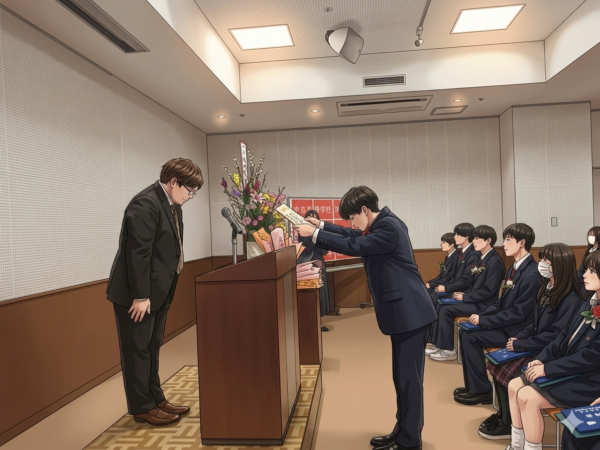 成績優秀者の表彰！